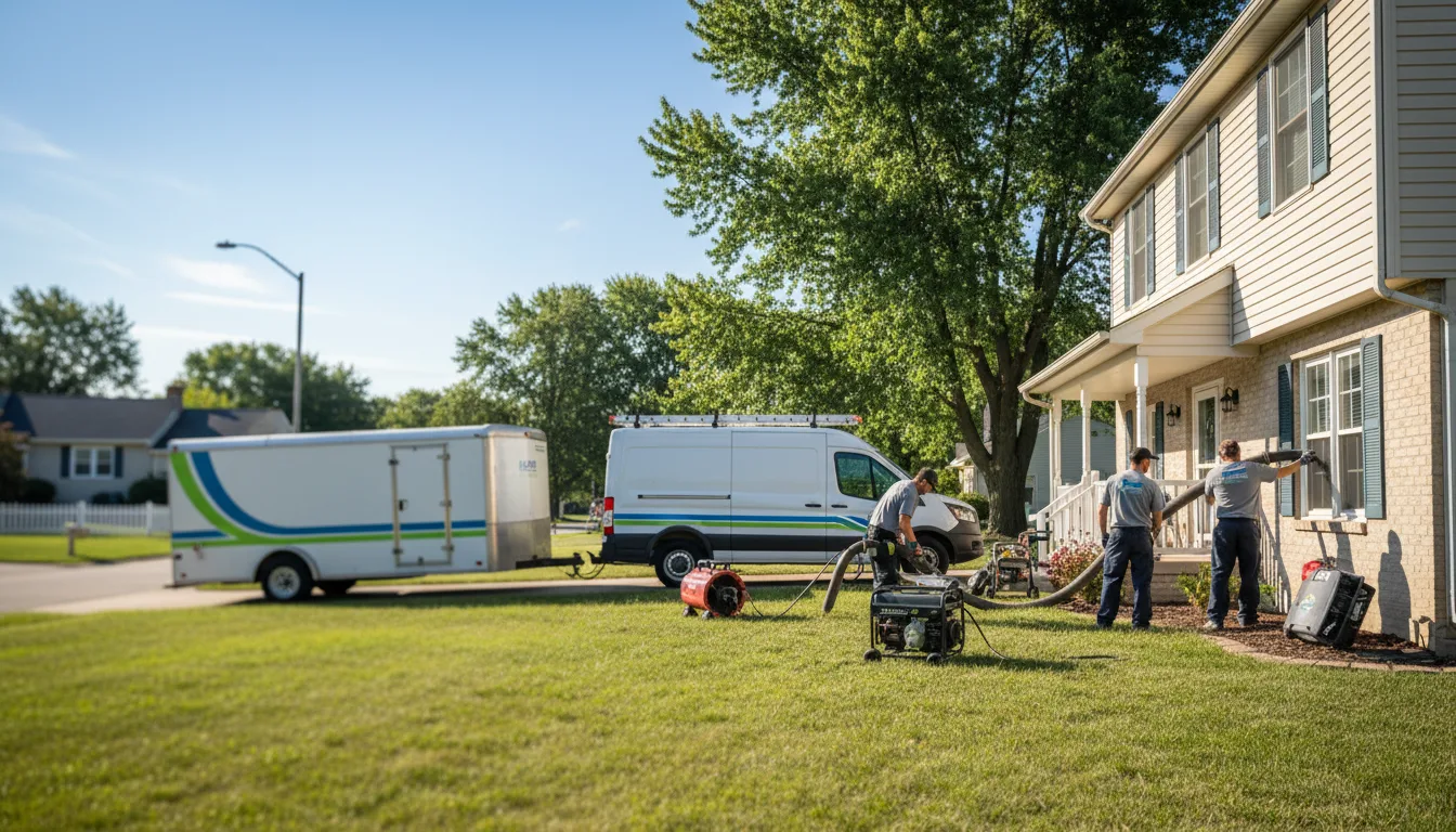 Flooded Basement Restoration And Cleanup With Repair in Williamstown, NY near me